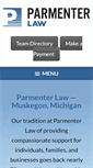 Mobile Screenshot of parmenterlaw.com